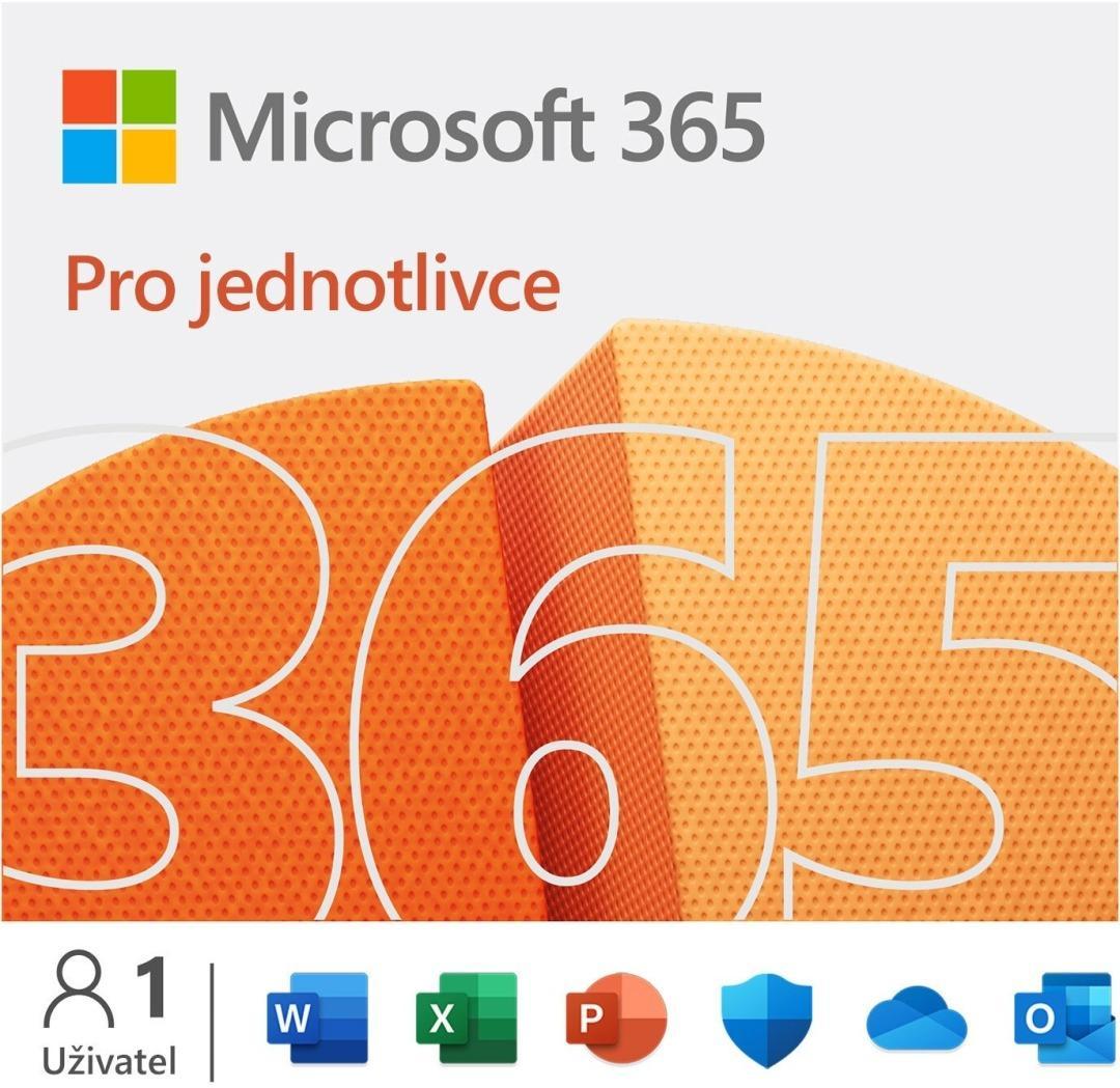 Microsoft Office 365 pre jednotlivca, na 1 PC +1 TB OneDrive, účet nie aktivačný kľúč
