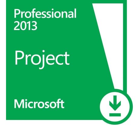 Microsoft Project 2013 Professional-SK/CZ+64 bit.DVD