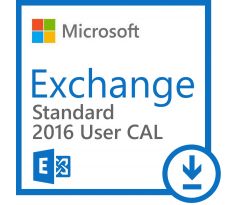 Microsoft Exchange Server 2016 Standard 1 User CAL