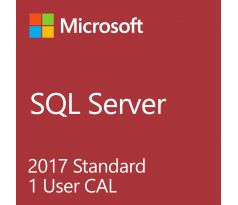 Microsoft Windows SQL Server 2017 User CAL OLP Volume Licencie