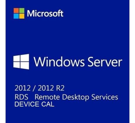 Windows Server 2012 R2 RDS - 5 Device CAL OLP Volume Licencie