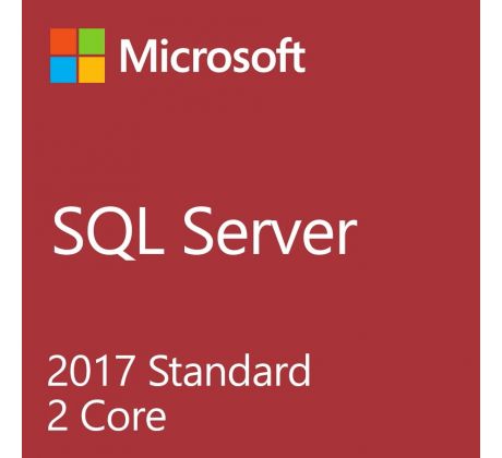 Microsoft SQL Server 2017 Standard, 2 Core