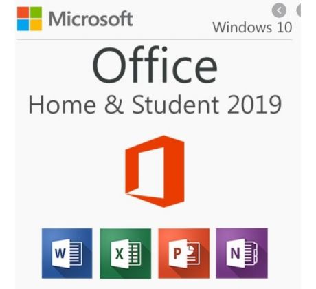 Microsoft Office 2019 pre domácnosti a študentov