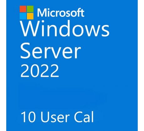 Microsoft Windows Server 2022 10 User CAL OLP Volume Licencie