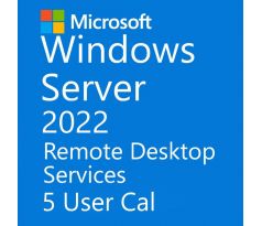 Windows Server 2022 RDS - 5 User CAL OLP Volume Licencie