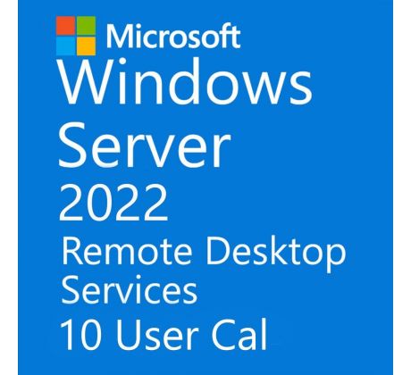 Windows Server 2022 RDS - 10 User CAL OLP Volume Licencie
