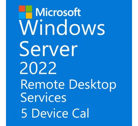 Windows Server 2022 RDS - 5 Device CAL OLP Volume Licencie