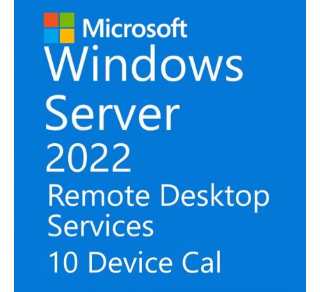 Windows Server 2022 RDS - 10 Device CAL OLP Volume Licencie