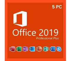 Microsoft Office Professional Plus 2019 pre 5 PC