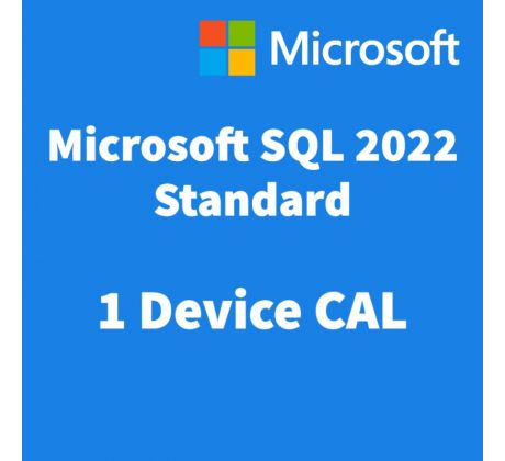 Microsoft SQL Server Device CAL 2022 OLP Volume Licencie
