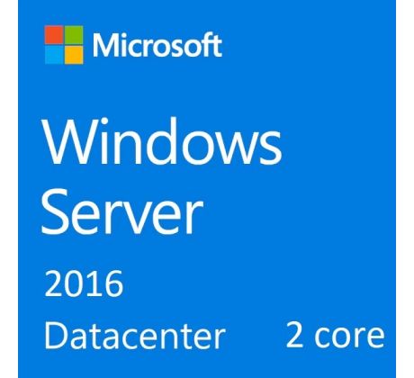 Microsoft Windows Server 2 Core 2016 Datacenter OLP Volume licencie