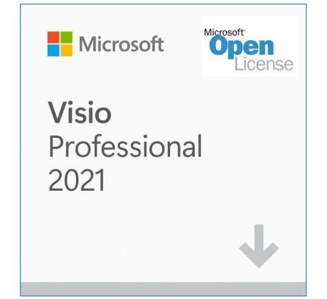 Microsoft Visio 2021 Professional OLP Volume licencie