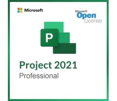 Microsoft Project 2021 Professional OLP Volume Licencie