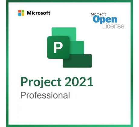 Microsoft Project 2021 Professional OLP Volume Licencie