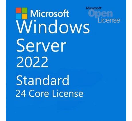 Microsoft Windows Server 2022 Standard 24 Core OLP Volume licencie