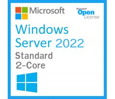 Microsoft Windows Server 2 Core 2022 Standard OLP Volume licencie