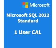 Microsoft SQL Server User CAL 2022 OLP Volume Licencie