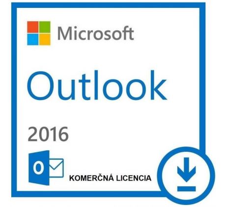 Microsoft Outlook 2016 - Komerčné