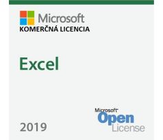 Microsoft Excel 2019 - Komerčné - Volume Licencie