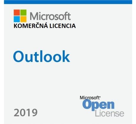 Microsoft Outlook 2019 - Komerčné  Volume Licencie