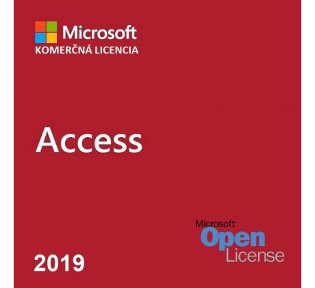 Microsoft Access 2019 Komerčné Volume Licencie