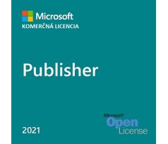 Microsoft Publisher 2021 Komerčné Volume Licencie