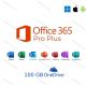Microsoft Office 365 pre jednotlivcov Pro Plus, 100 GB OneDrive, účet nie aktivačný kľúč