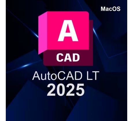Autodesk AutoCAD LT 2025 vzdelávacia verzia Windows a macOS, 1 zariadenie na 3 roky