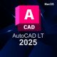 Autodesk AutoCAD LT 2025 vzdelávacia verzia Windows a macOS, 1 zariadenie na 3 roky