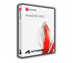 Autodesk AutoCAD 2025 vzdelávacia verzia, Windows a macOS, na 1 zariadenie, 1 rok