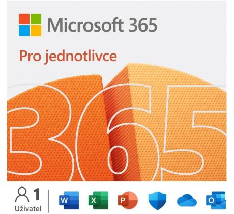 Microsoft Office 365 pre jednotlivca, na 1 PC +1 TB OneDrive, účet nie aktivačný kľúč