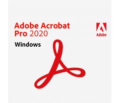 Adobe Acrobat Pro 2020 -65310996 Doživotná, elektronická licencia