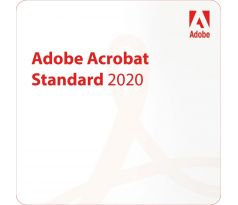 Adobe Acrobat Standard 2020 Win. 65310996 Doživotná, elektronická licencia