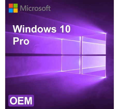 Nálepka COA pre Windows 10 Professional OEM