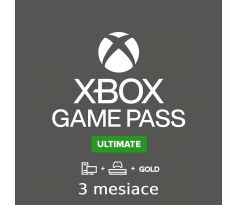 Xbox Game Pass Ultimate - 3 mesačný ÚČET