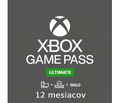Xbox Game Pass Ultimate - 12 mesačný ÚČET