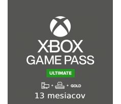 Xbox Game Pass Ultimate - 13 mesačný ÚČET